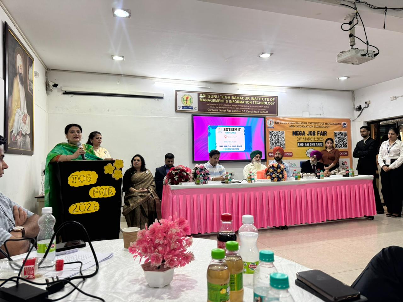 Participated for Job Fair at Sri Guru Tegh Bahadur Institute of Management and Information Technology, Delhi