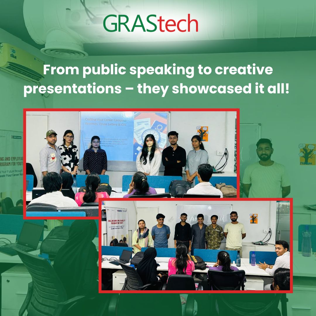Talent, confidence, and creativity – our GRAStech students nailed it