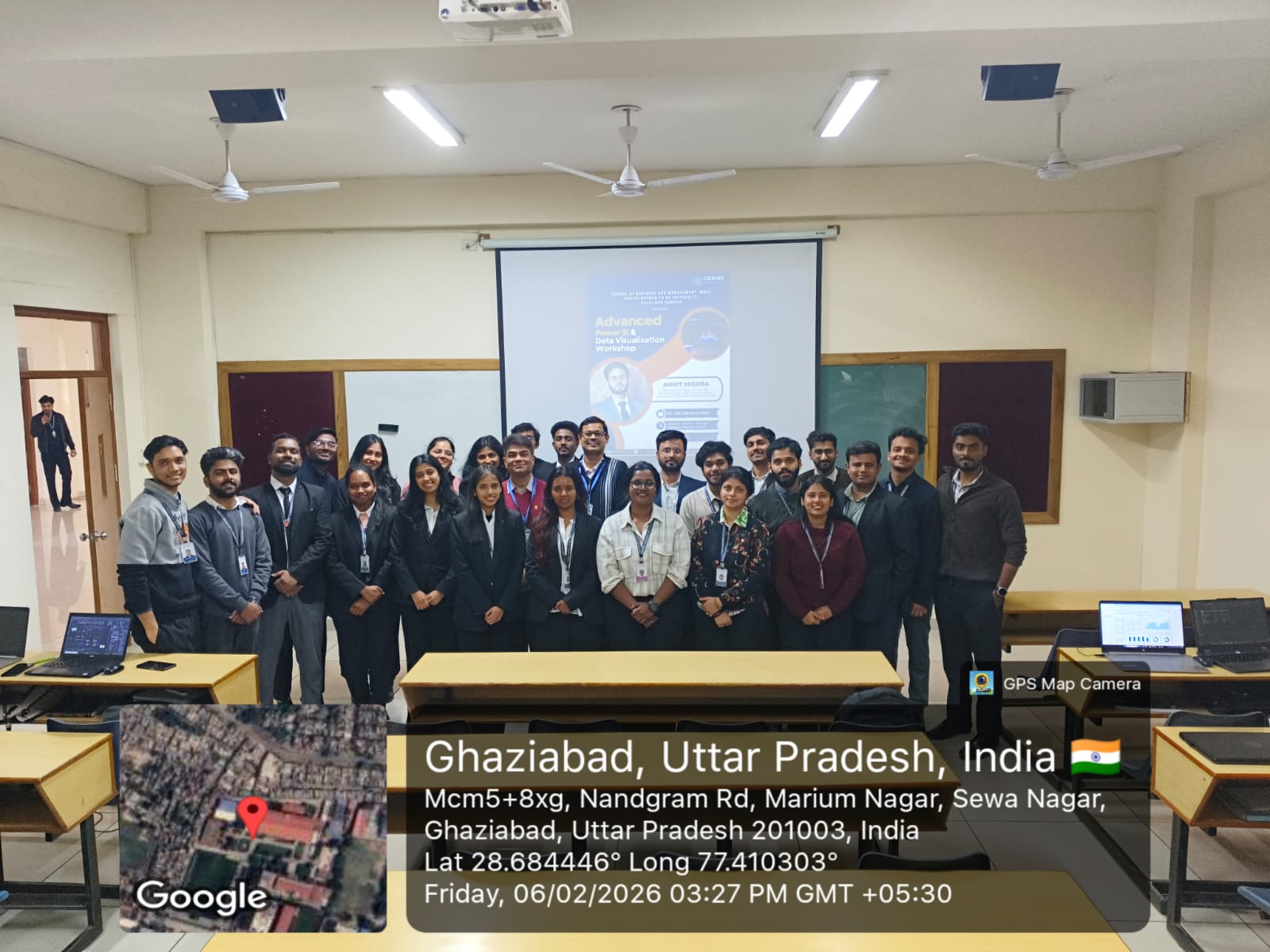 1 week Bootcamp on Advance PowerBI with AI tools at CHRIST University Delhi NCR